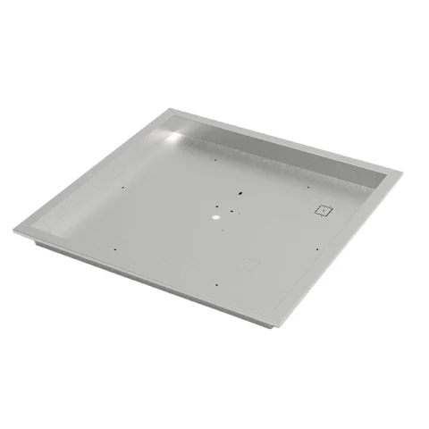 HPC Square Drop-In Stainless Steel Fire Pit Pan