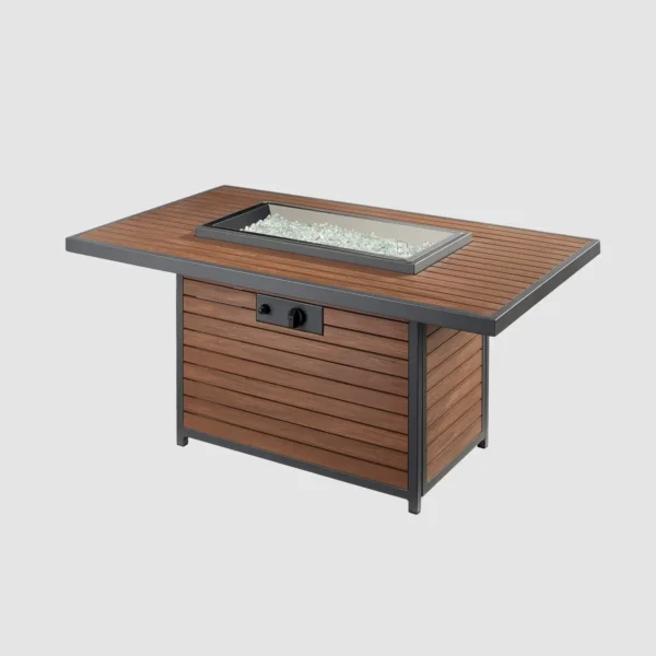 Brooks Rectangular Gas Fire Pit Table by The Outdoor Greatroom Company - Image 3