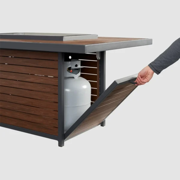 Brooks Rectangular Gas Fire Pit Table by The Outdoor Greatroom Company - Image 5