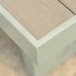 Alameda Fire Pit Table Wooden Top Powder Coated The Outdoor Plus