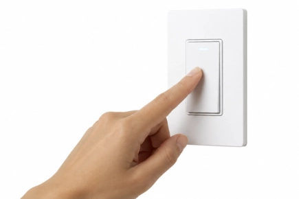 Light Switch with hand
