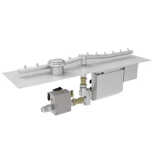 Custom Linear Flat Pan with Hi/Lo Ignition