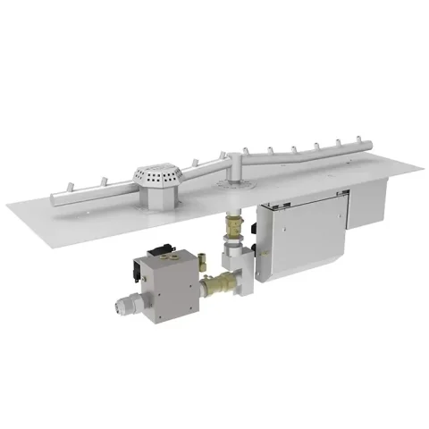 Custom Linear Flat Pan with Hi/Lo Ignition