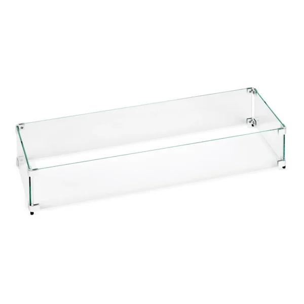 Linear Glass Fire Pit Flame Guards - American Fire Products