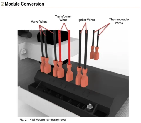 HPC HWI to EI Conversion Kit Pilot Assembly and Module - Image 2