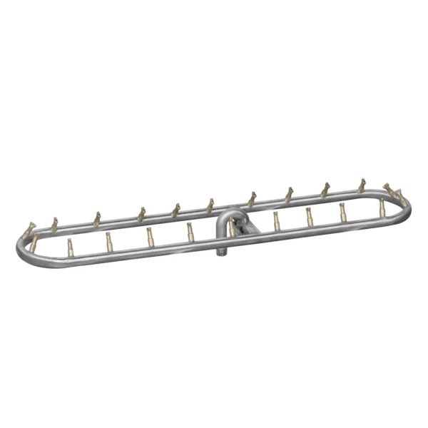 TOP Racetrack Stainless Steel Bullet Burner for Fire Features