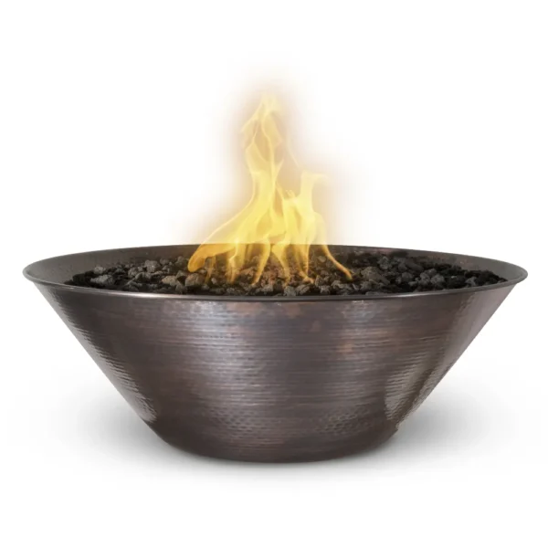 Remi Hammered Copper Fire Pit by The Outdoor Plus