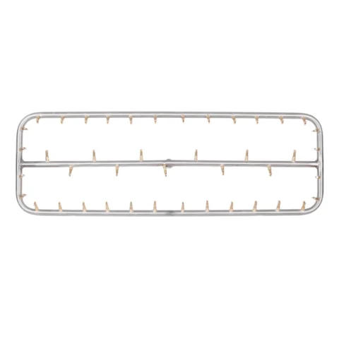 Rectangular Stainless Steel Bullet Burner for Fire Pits