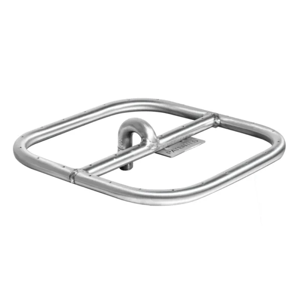 Single Ring Square Fire Pit Burner