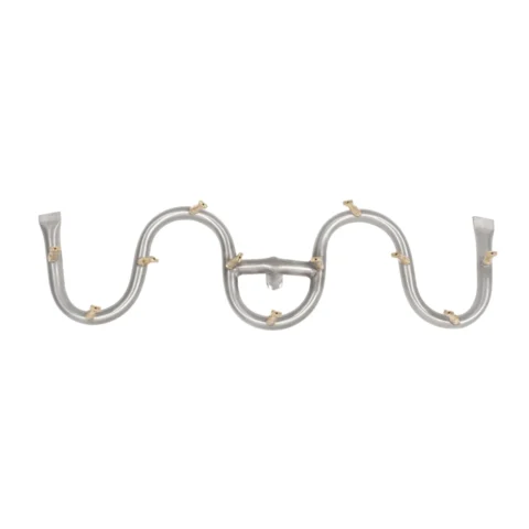 TOP Switchback Stainless Steel Bullet Burner for fire features.