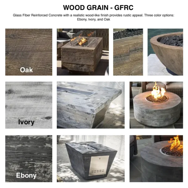 TOP Wood Grain GFRC Finishes