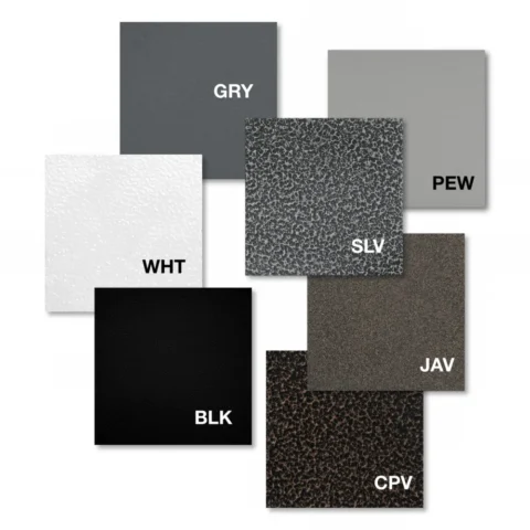 TOPS Color Swatch Powder Coated 7 Colors