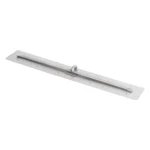 Rectangular Flat Fire Pit Pan with Linear Burner by The Outdoor Plus