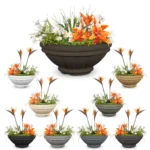Roma GFRC Planter Bowl Standard Color Options