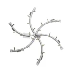 TOP Triple S Stainless Steel Bullet Burner featuring the AquaGuard
