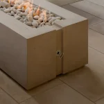 avera fire pit detail close up