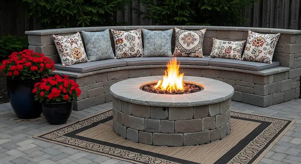 durable fire pit kits for backyard use 1