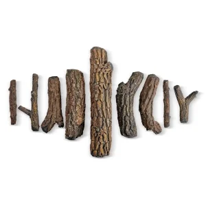 Country Oak Fire Pit Logs Individual Pieces