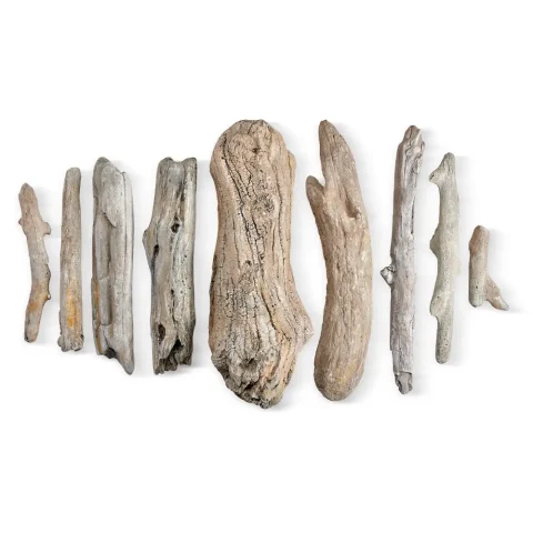American Fire Products Driftwood Gas Fire Log Set viewed from above