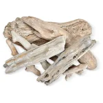 Driftwood Ceramic Fire Log Set